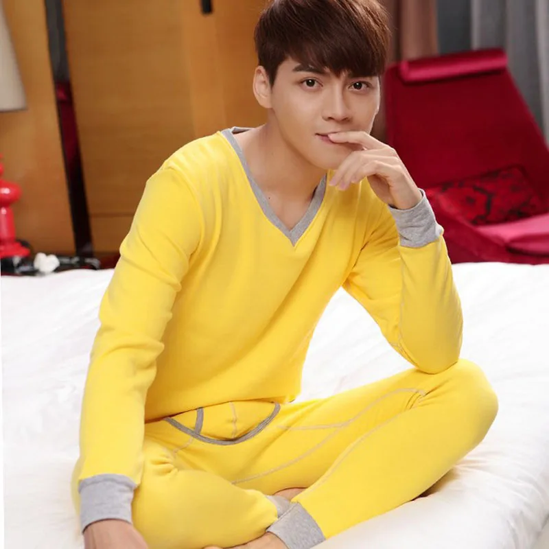 Зимние теплые Кальсоны для женщин Для мужчин мягкие Термальность Нижнее Бельё