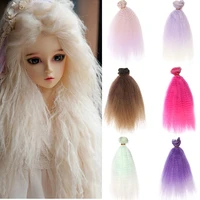 20pcslot wholesale 15cm diy handmade dolls accessories curly hair dolls wigs