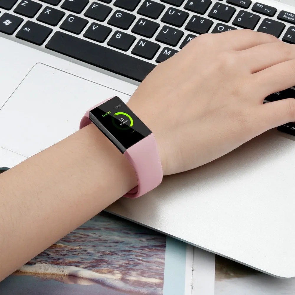 Ремешок Браслет для Fitbit Charge 3 Band сменный ремешок для Fitbit Charge 3 Смарт-часы аксессуары