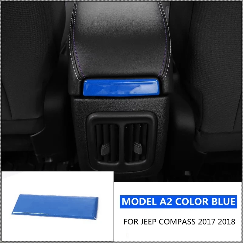 Аксессуары для Jeep Compass 2017 2018 Украшение коробки подлокотника формовочная крышка