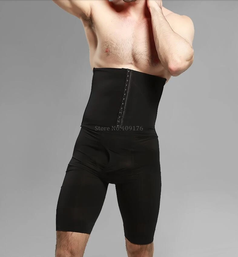 

Men Slimming Garments High Waist Compression Shapers Control Panties Hold Belly Waist Cincher Underwear
