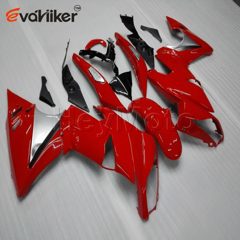 Обтекатель мотоцикла для 650R ER6F 2009 2010 2011 red ER 6F 09 10 11 комплект пластиковых моторных