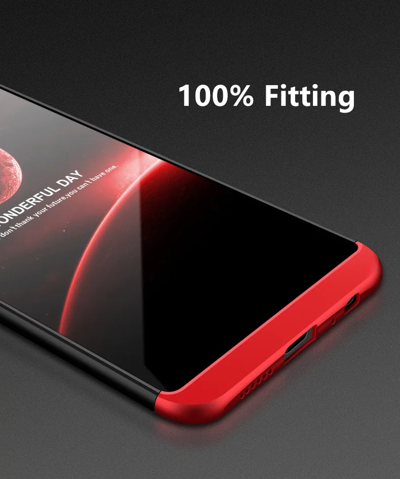 URSHINE Full Protective Phone Case Cover for OPPO R11s 360 Degree All-around Body Capa Coque Oppo r11s 6.01&quot |