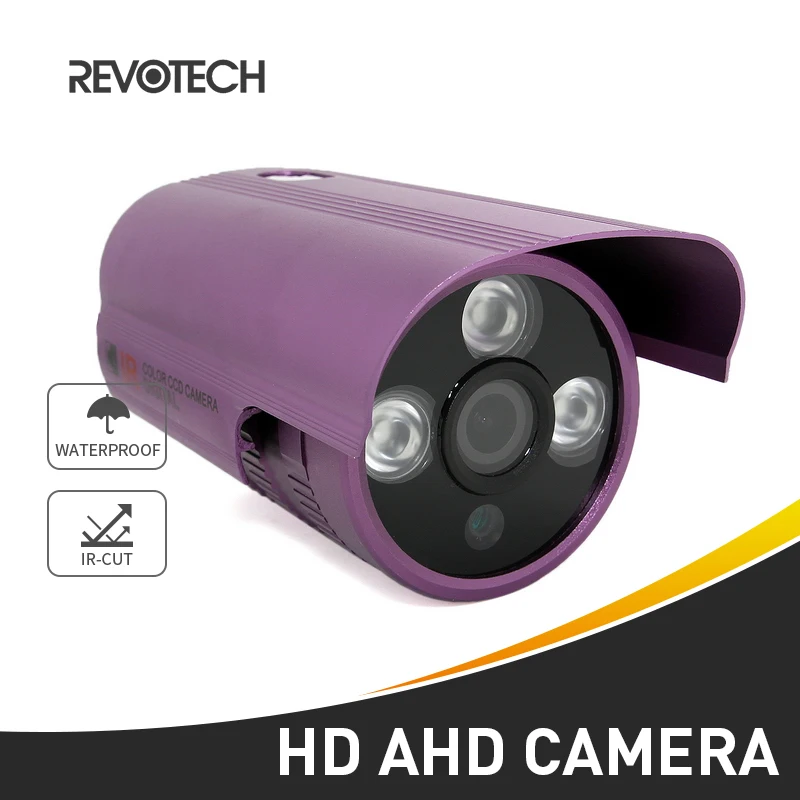 Водонепроницаемая 720 P/1080 P CCTV AHD камера LED IR Bullet 1.0MP/2.0MP наружная Ночная система безопасности видео наблюдение