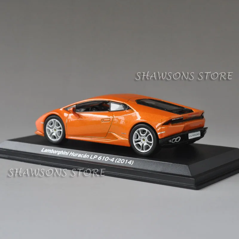 Модели автомобилей LEO 1:43 Lamborghin Huracan LP 610 4 2014 Реплика коллекции|Наземный транспорт|