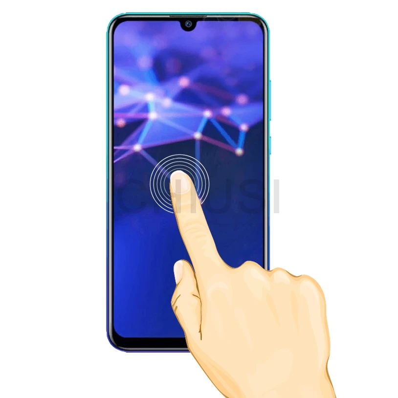 2.5D Закаленное стекло для Huawei Honor 10 Lite/Nova Lite 3 полная защита экрана Защитная пленка P