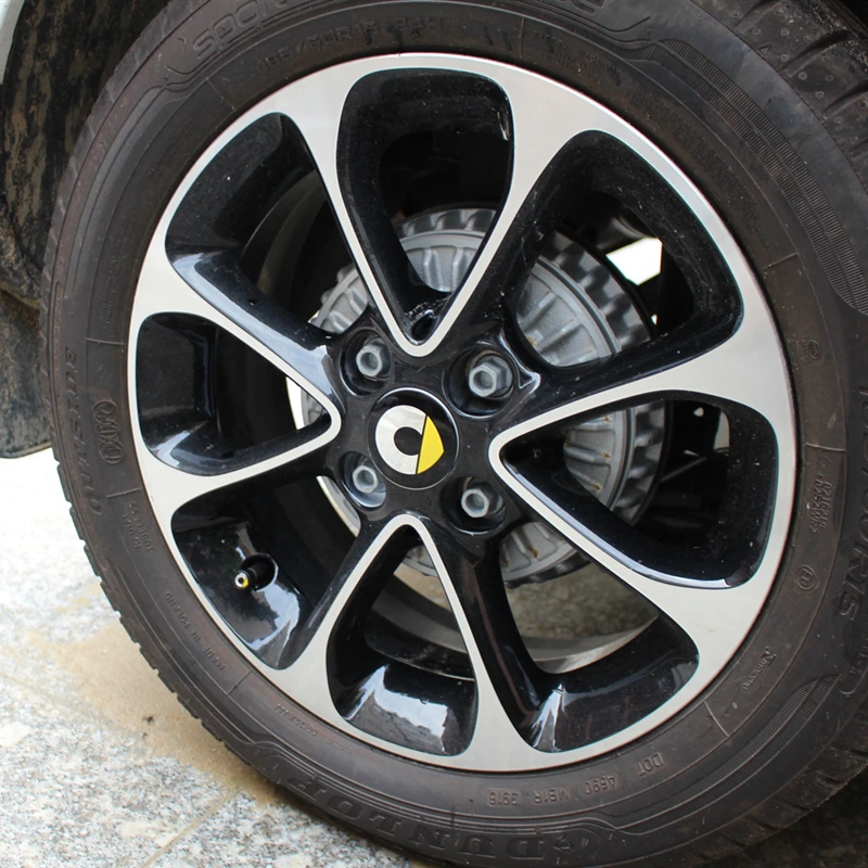 4 шт./компл. наклейки на колеса для Mercedes Smart Fortwo Forfour 453 451 450 модифицированное