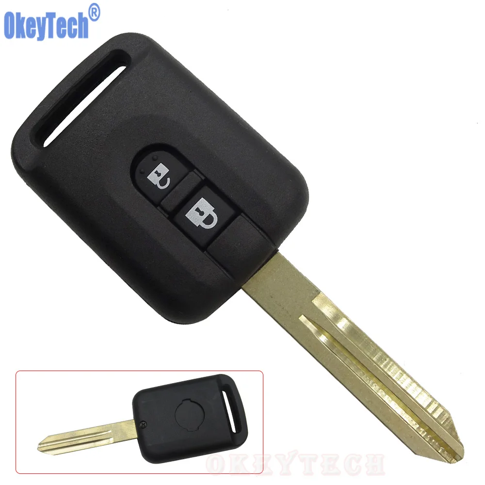 OkeyTech Сменный Чехол для дистанционного ключа от машины Qashqai Nissan Micra Navara Almera Note 2