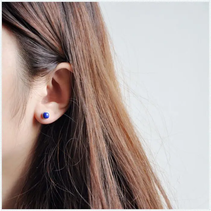 Женские серьги гвоздики CMajor из стерлингового серебра 925 пробы в классическом