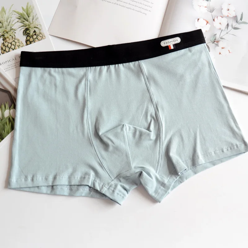 Мужское хлопковое нижнее белье дышащие мужские легкие Трусы из органического