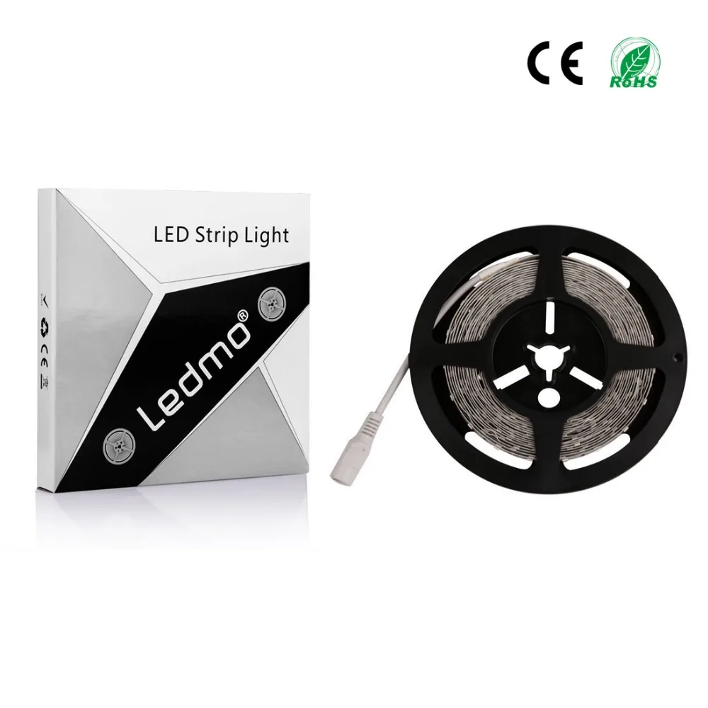 Светодио дный MO Светодиодные ленты свет 5 м 600 светодио s DC12V SMD 2835 гибкие лампы