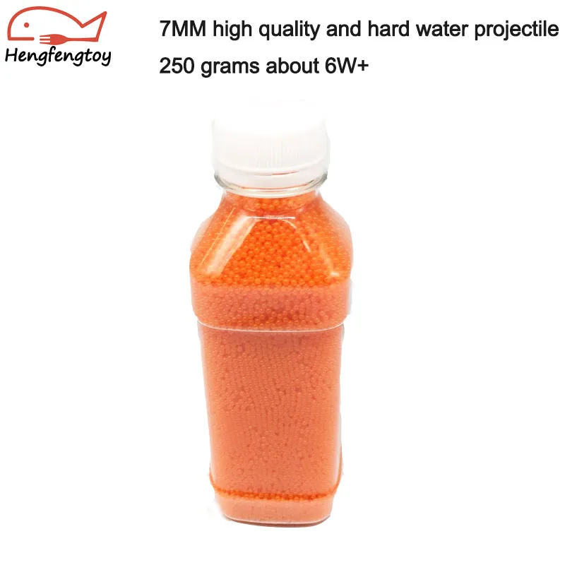 Водяная бомба 7 мм оранжевый Высококачественный твердый и стабильный кристалл 8