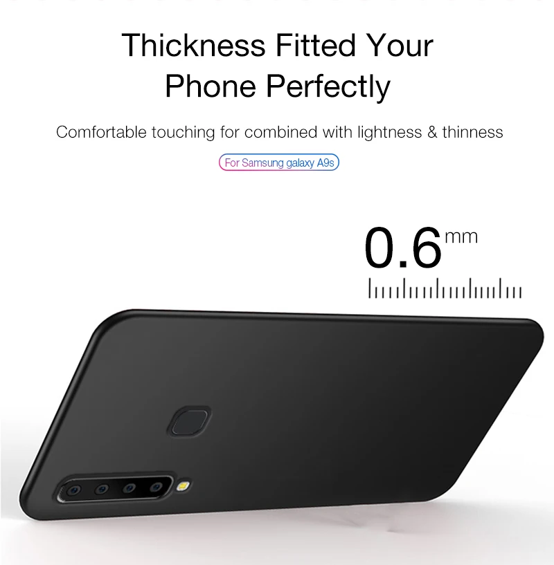 Мягкий черный чехол ТПУ для samsung Galaxy A70 A60 A50 A40 A30 A20E A10 M20 ультра тонкий роскошный кожаный прочный гладкий на ощупь чехол для A7 A750 A9S