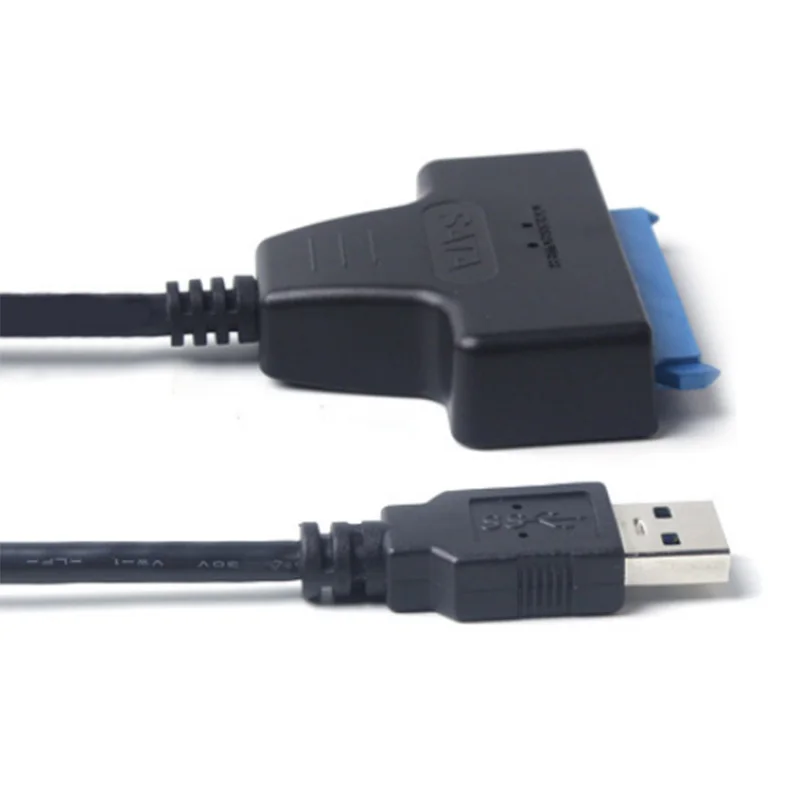 USB 3 0 SATA кабель Sata к адаптер Поддержка 2 5 дюймов внешний SSD HDD жесткий диск 22 Pin III