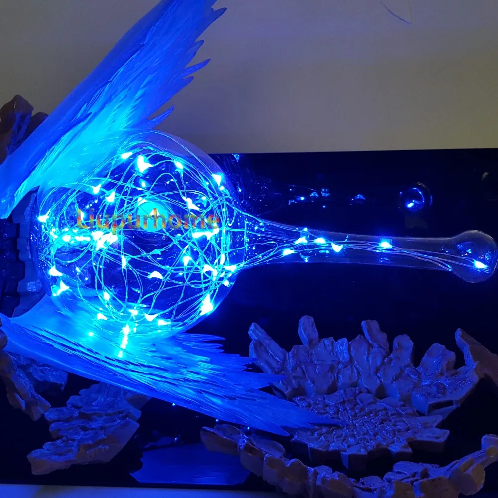 Лампа Dragon Ball Сон Гоку светодиодные ночные светильники Kamehameha Lampara Goku Super Saiyan DBZ