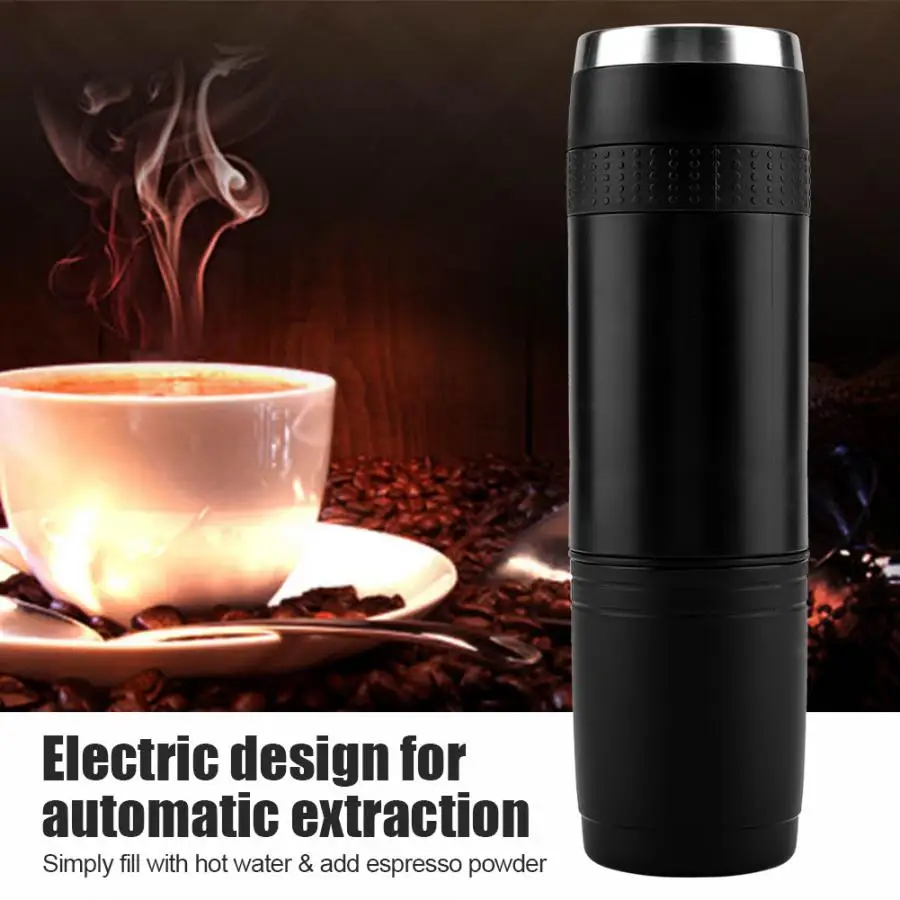 Compact Handheld Portable Espresso Maker Single Shot Electric Espresso Machine Tool