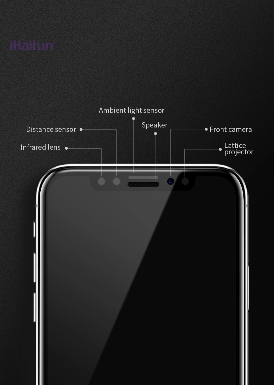 IHaitun 6D стекло для iPhone XS MAX XR X стекло с холодной резьбой изогнутое закаленное стекло для iPhone X 10 7 8 Plus Защитная пленка для экрана