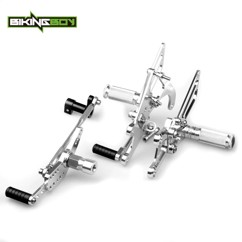 BIKINGBOY Регулируемый Новый ЧПУ Rearsets подножки подставки для ног Сзади наборы Honda