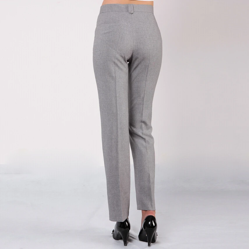 

Summer female trousers women pants high waist straight pants plus size trousers women