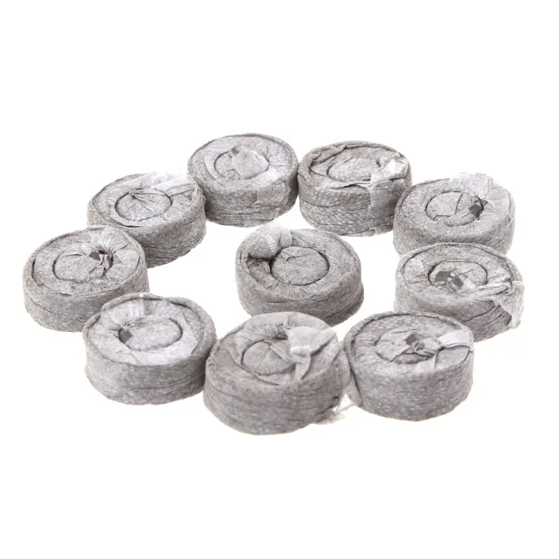 10PC 30mm 30/35/38/40 мм 5/10 шт. почвенные блоки гранулы семя начиная Вилки поддон рассады Грунтоблоков Деж - Цвет: 10PC 30mm