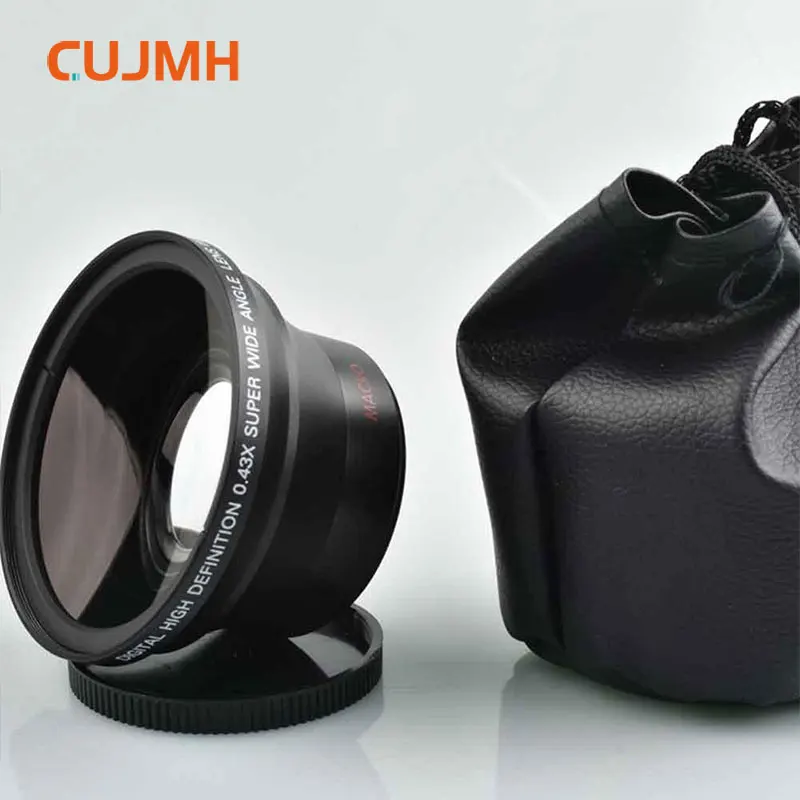CUJMH 58 мм 0.43x широкоугольный объектив + макрообъектив для объектива Cannon