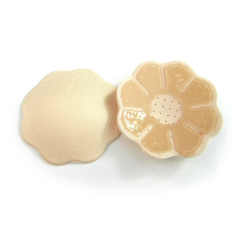 2021 Summer bikini The Newest Wire Drawing Design Silicone Nipple Cover Reusable Breast Pasties Beige and Black Color | Женская одежда