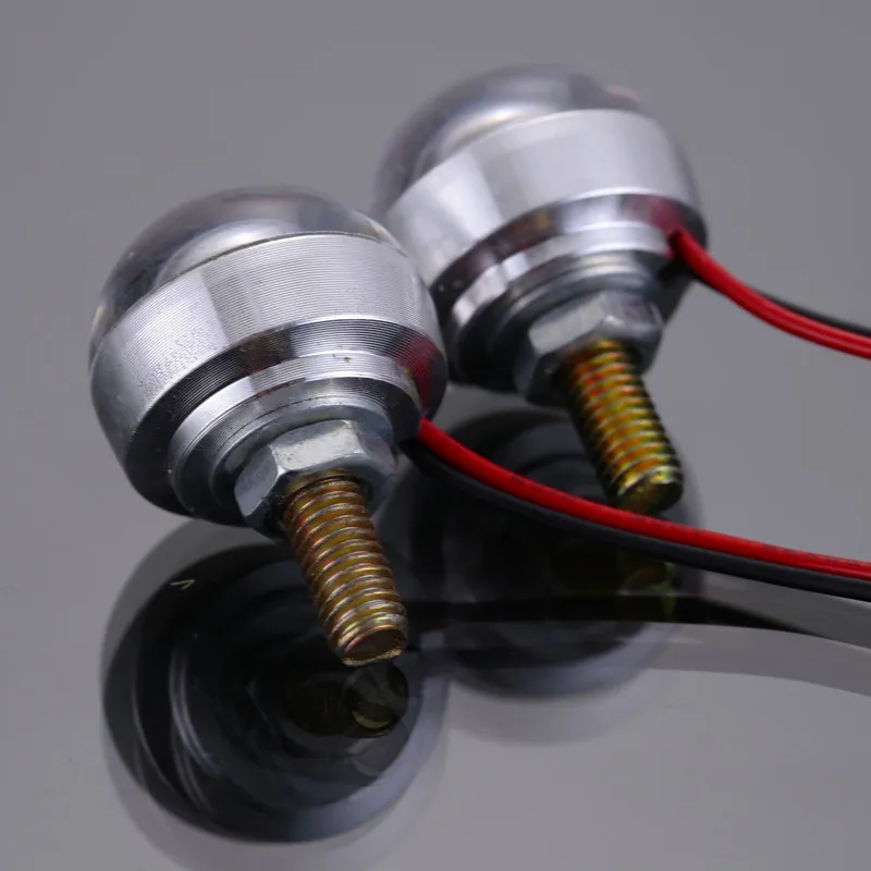 12v Мини орлиные глаз Led мотоцикла дальнего света вспышки светильник DRL Дневной Бег