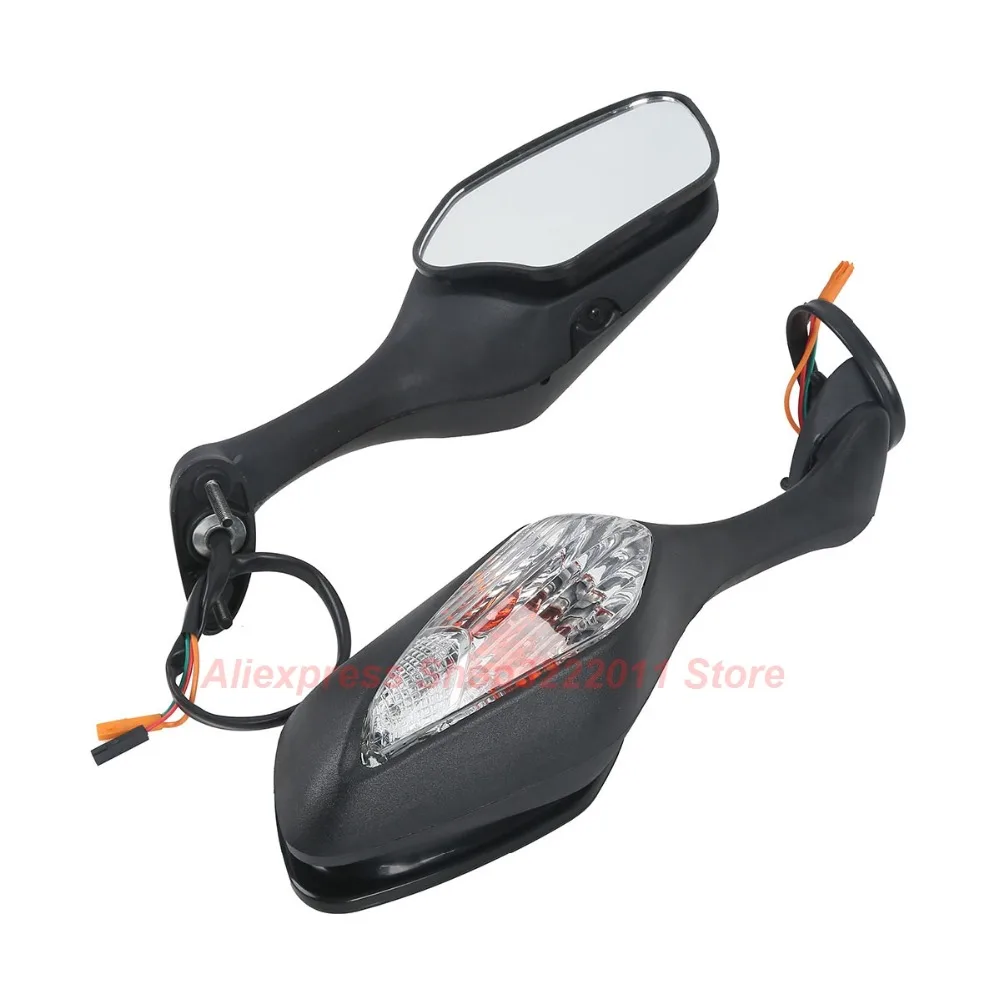 

Черные боковые зеркала заднего вида для мотоцикла, 1 пара, для HONDA CBR1000RR 2008 2009 2010 2011, зеркала заднего вида