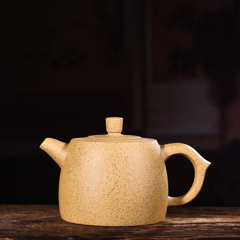 

Yixing recommended quality goods all hand undressed ore sesame section mud well bar pot of kung fu tea tea set wholesale