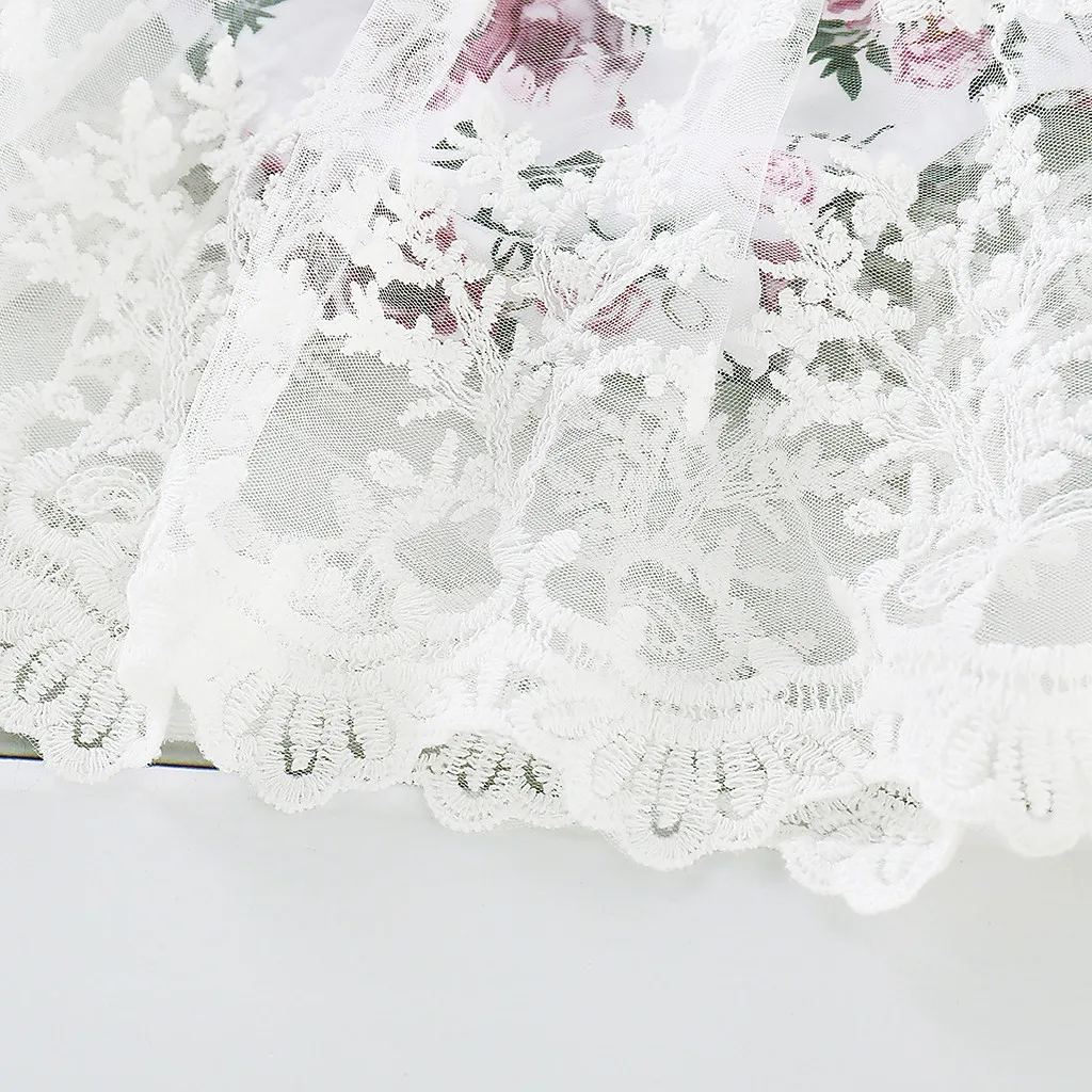 Изысканные наряды для маленьких девочек платье жилет без рукавов комбинезон с