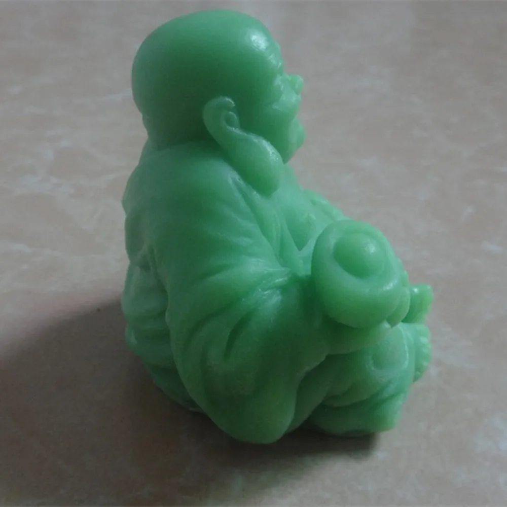 3D форма для свечей Будды мыла силиконовые формы изготовления Будды|silicone candle mold|soap