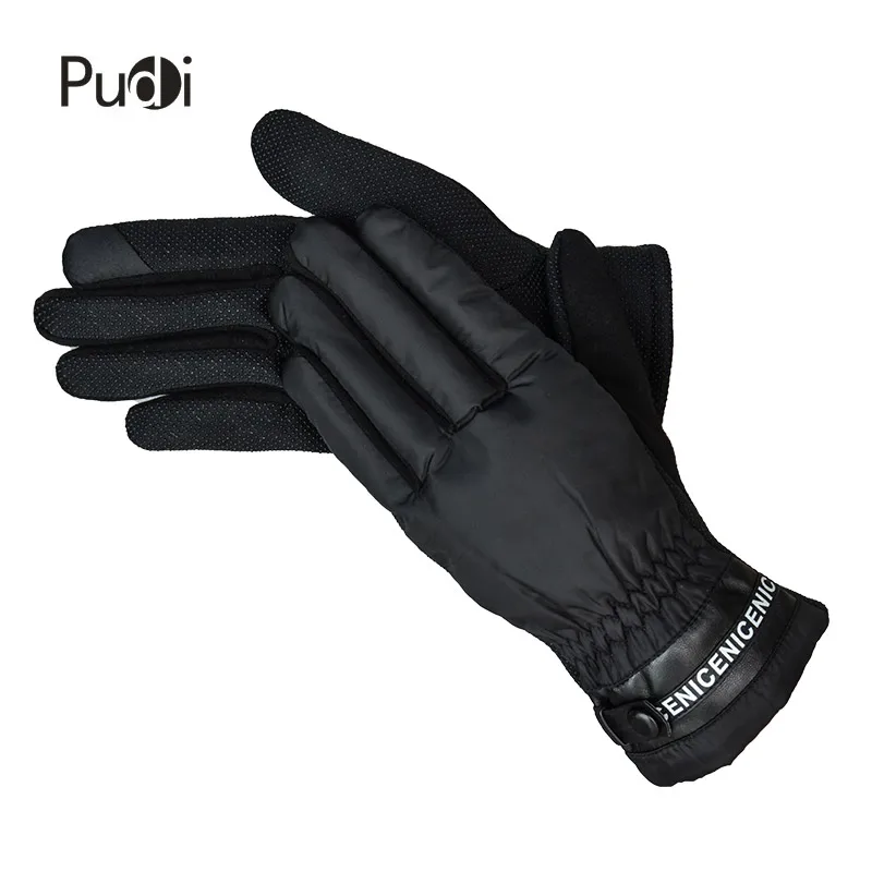 Pudi GL849 человек зимние теплые сенсорный экран перчатки 2018 новый хлопок открытый