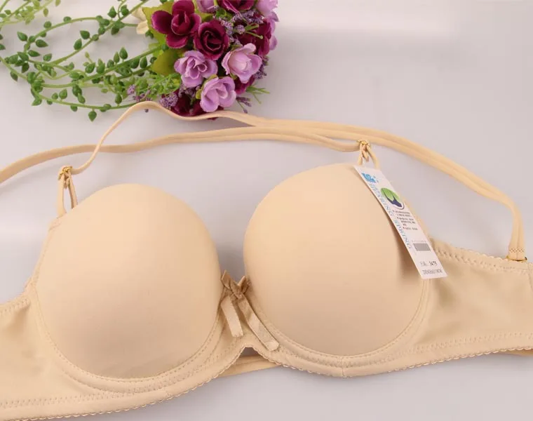 Женский бюстгальтер на бретелях с мягкой чашкой через шею | Женская одежда
