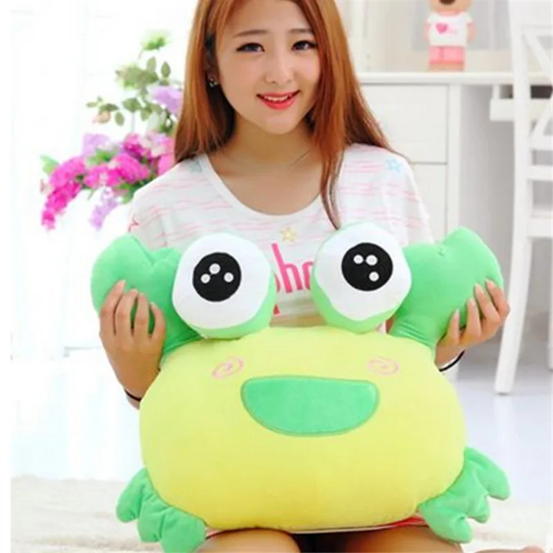 Симпатичные мягкие крабы 38 см игрушки подарок на день рождения ПП хлопковые