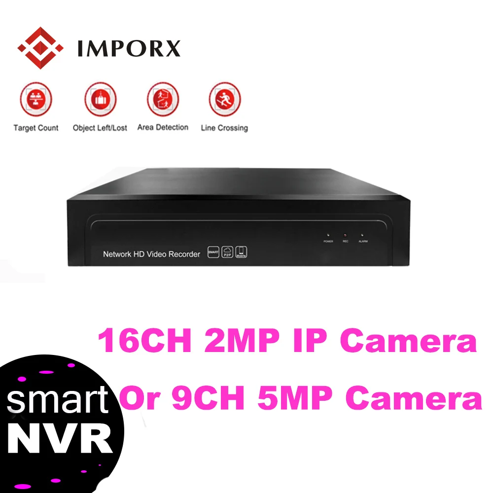 IMPORX NVR CCTV IP камера охранная система видеонаблюдения видеорегистратор Поддержка