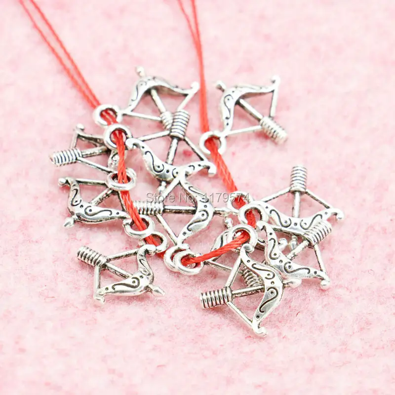Бусины-шармы с луком и стрелкой для подвесок 10 шт. | Украшения аксессуары