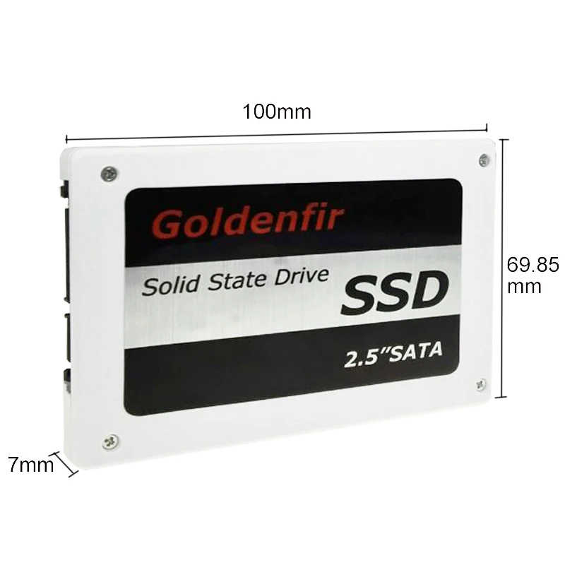 Жесткий диск Goldenfir для ноутбука SSD 120 ГБ 240 твердотельный жесткий настольных ПК