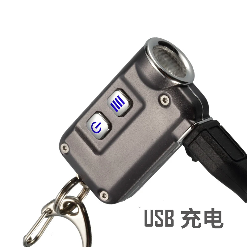 NITECORE Тини брелок свет 380 люмен EDC света CREE XP-G2 S3 USB Перезаряжаемый мини-фонарик маленький фонарик Встроенный Батарея