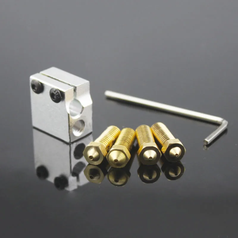 3D принтер j головки Hotend с охлаждающим вентилятором для 1 75/3 0 мм v6 Bowden Уэйд