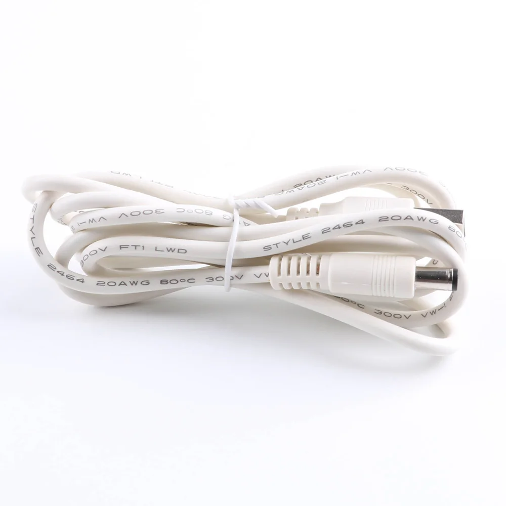 Высококачественный Калибр проводов 24AWG Стандартный USB-DC 5 5/2 1 мм 5x2 мм/2 В