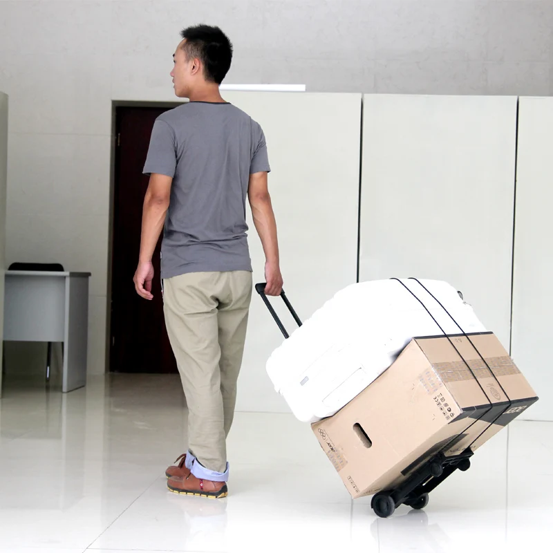 

Luggage Carts Stainless steel alloy pucker luggage barrow 13830 Free shipping