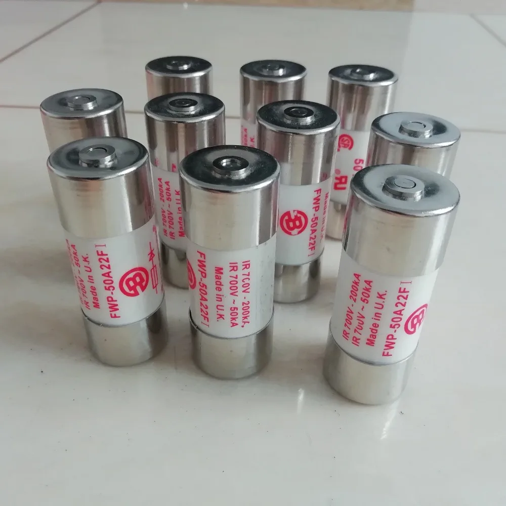 Предохранители: FWP 50A22FI 50A 700 V/FWP 25A22FI/FWP 40A22FI/FWP 63A22FI/FWP 80A22FI/FWP 100A22FI (с нападающим)