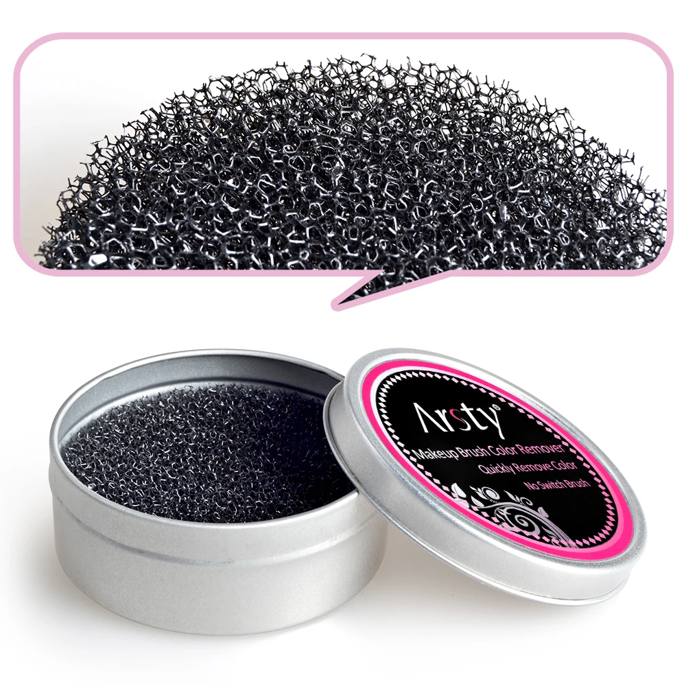 ARSTY 3 второго цвета! Кисть для очистки макияжа Губка быстрого удаления цвета с