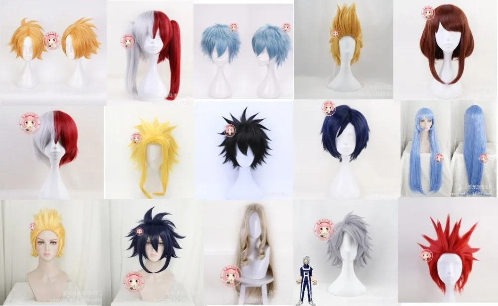 Мой Boku no Hero academic Shouta Aizawa Todoroki Shouto косплей парик шигараки томура мидория изуку