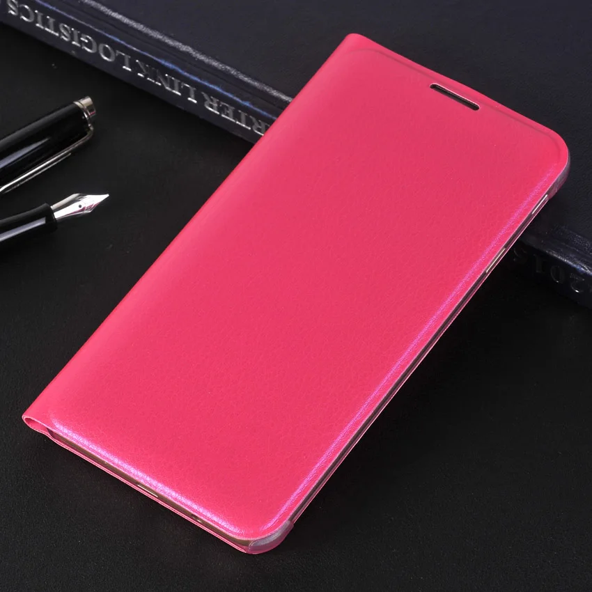 360 откидная крышка кошелек кожаный чехол для телефона для samsung Galaxy J5 Prime J2 J7 J5prime J2prime J7prime J 5 2 7 см G532F G570F G610F - Цвет: Rose red