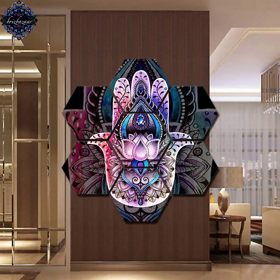 HAMSA by Brizbazaar постеры настенная живопись искусство домашний декор современные 7