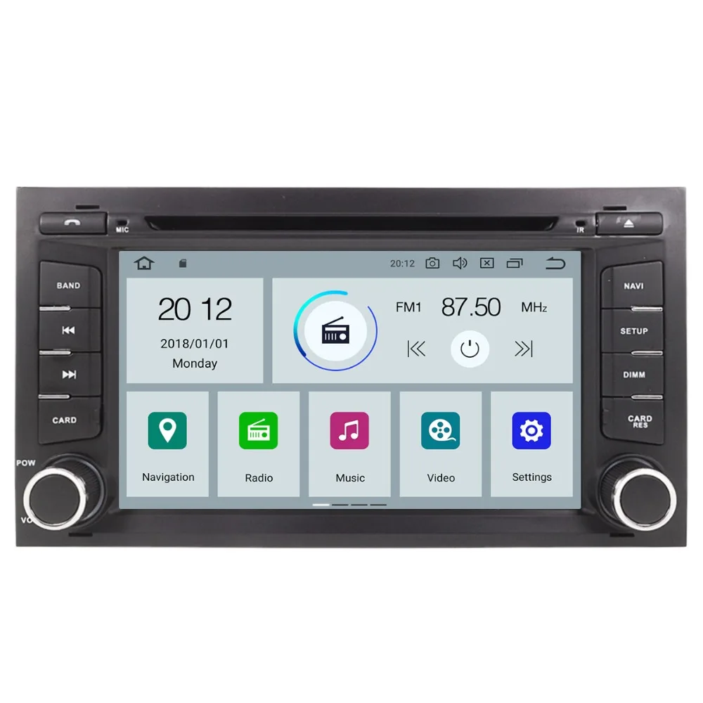 Aotsr Android 9 0 GPS навигация автомобильный DVD плеер для Seat Leon 2012 2017 мультимедиа 2 din радио
