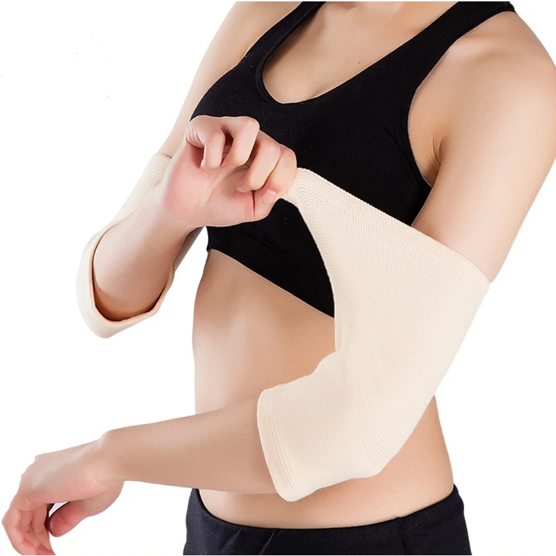 Турмалин черный коричневый налокотник поддержка рукава вязанный Магнитный Уход