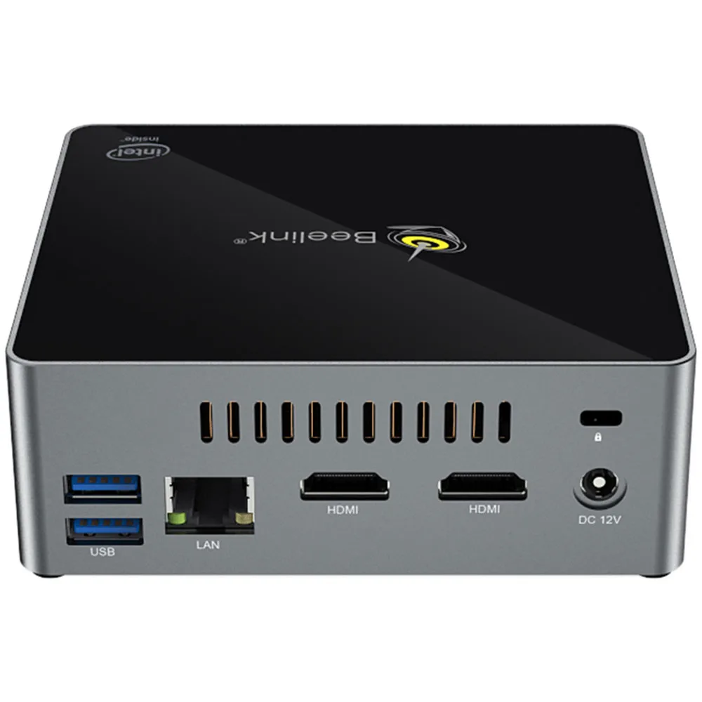Beelink J45 Мини ПК Intel Apollo Lake Pentium J4205 2 4 ГГц + 5 8 ггц WiFi BT4.0 поддержка K H.265 телеприставка