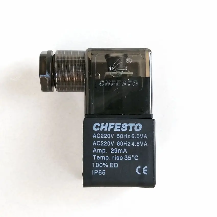 Электрическая катушка соленоидного клапана с пневматическим управлением AC220V|coil